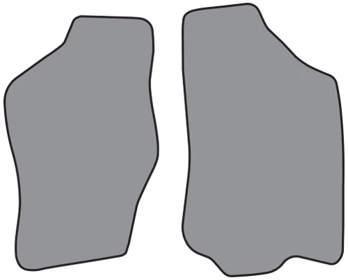 1974 - 1978 Datsun B210 Cutpile 地毯垫前排 2 件 — 第 1/1 张图片