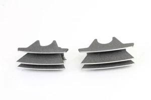 Harley M8 FLH Finned Spark Plug Cover Set Granite 2017 Up V-Twin 42-1170 Q4 - Picture 1 of 4