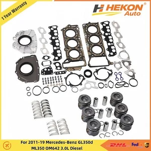 Rebuilding Overhaul Kit For 2011-19 Mercedes-Benz GL350d ML350 OM642 3.0L Diesel - Picture 1 of 8