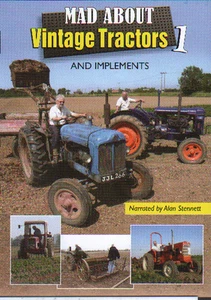 Tractor Farming DVD: MAD ABOUT VINTAGE TRACTORS Vol 1 - Picture 1 of 1