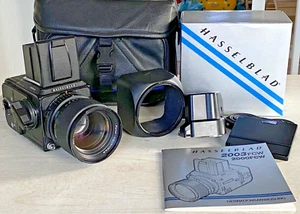 Hasselblad 2003 FCW+Winder FCW mit Objektiv 2.0/110 Planar Zeiss + Zubehör - Bild 1 von 22
