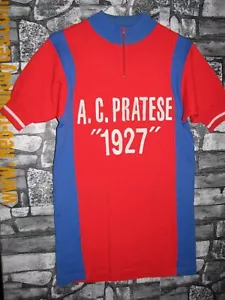 # Vintage Cycling Jersey Maglia Ciclismo bici AC Pratese Firenze Prato 70 Eroica - Foto 1 di 1