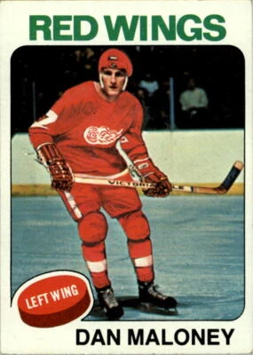 1975-76 Topps #177 Dan Maloney - EX-MT - Image 1 of 2