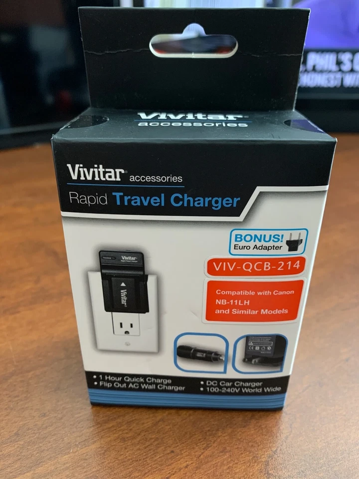 Vivitar Rapid Travel Charger VIV-QCB-214