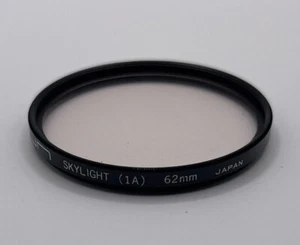 Filtro fotocamera avvitabile Sun Skylight 1A 62 mm Giappone - Foto 1 di 4