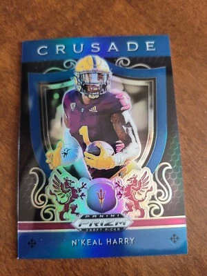2019 Panini Prizm Draft Picks Crusade Prizms Blue #8 N'Keal Harry 🔥 - Image 1 of 2