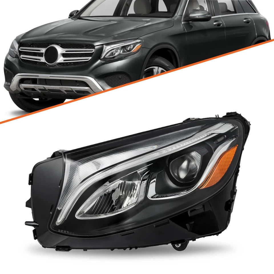 Faro lateral del conductor para Mercedes Benz GLC 2016-2019 sin AFS izquierdo Foto 1 de 1