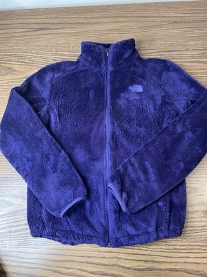 Chaqueta polar con cremallera completa The North Face para mujer Osito poliéster púrpura talla M lisa Foto 1 de 4