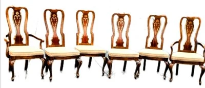 Sillas de comedor toscanas vintage American Furniture Co (4) Foto 1 de 4