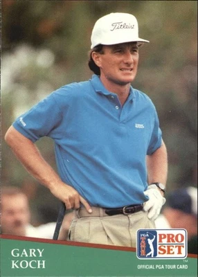 Gary Koch 1991 Golf PRO SET MINT RC ROOKIE CARD #267 - Image 1 of 2