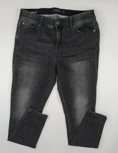 TORRID schwarz Distressed Bombshell Skinny Premium Stretch Jeans Damengröße 16R - Bild 1 von 2