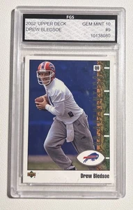 2002 Upper Deck UD Authentics Drew Bledsoe #9 - Picture 1 of 3