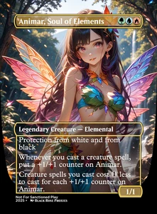 Animar, Soul of Elements - MTG Anime Custom - Playtest - Picture 1 of 1