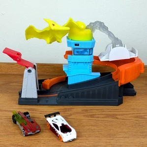 Hot Wheels City Ptero Port Attack 2018 Retired Mattel GBF94 EUC + 2 Autos!  LESEN! - Bild 1 von 24