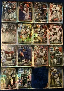 2024 Topps Chrome Football X-Fractors *Lot of 15* Spencer Rattler RC - Picture 1 of 4