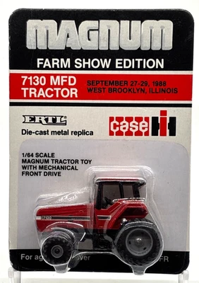 ERTL Toys Magnum Farm Show Case IH 7130 MFD Tractor 1:64 Scale - Image 1 of 3