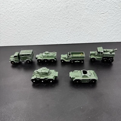 Caja de cerillas Lesney vintage | No. Camión de averías Scammell 64 + 5 vehículos más Foto 1 de 4