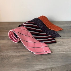 Tommy Hilfiger Herren Krawatten 4 Konvolut 100% Seide Herrenkrawatten mehrere Farben Krawatten - Bild 1 von 14