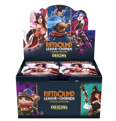 Riftbound League of Legends Origins TCG Card Booster Box Sealed 24 Packs - Image 1 of 2