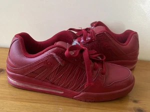 Osiris Pixel Vintage Skate Shoes All Red  Shoe Size 10 - Picture 1 of 6
