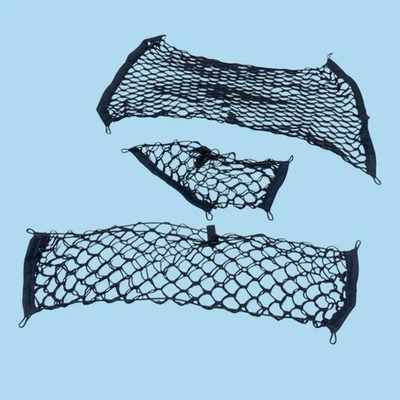 Juego de 3 redes de carga para equipaje trasero OEM Mercedes R230 SL500 SL600 SL550 SL63 SL55 Foto 1 de 4