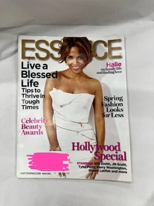 Essence Magazine March 2009 Halle Berry Cover Hollywood Special Will Smith - Imagen 1 de 2