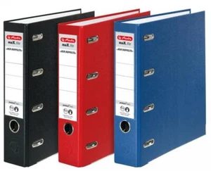 herlitz PP-Doppelordner maX.file, A4 Schlitzordner, Rückenbr.: 70mm, Farbauswahl - Bild 1 von 1