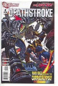 Deathstroke 2 1st Series DC 2011 NM Kyle Higgins Simon Bisley - Picture 1 of 3