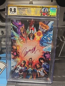 STRANGE ACADEMY 1 VIRGIN 🔥 CGC SS 9.8 🔥🔥Jason Scott Campbell 🔥 Signed  - Picture 1 of 3
