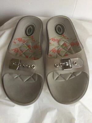 Sandalias Dr.Scholl’s Mujer Zapatos Color Gris Talla 8 Cordones Hechas en Brasil Tarifa Foto 1 de 4