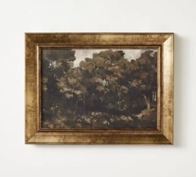 Moody Trees Framed Wall Canvas BoardThreshold designed with Studio McGee - New - Image 1 of 4