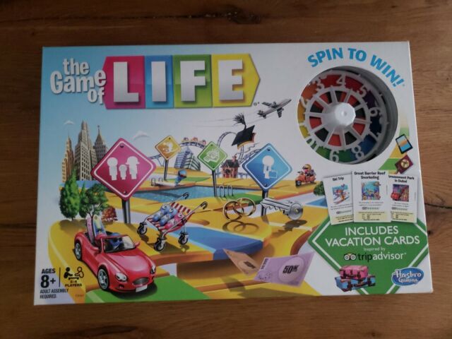  Hasbro Gaming The Game of Life Goals Game, Quick