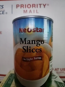 9 Dosen Mangoscheiben in hellem Sirup von Neostar Best bis Oktober 2025 Glutenfrei!! - Bild 1 von 5