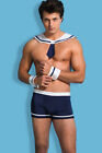 Men's Sizzling Hot Sailor Cabin Boy Stag Do Fancy Dress Party Outfit S/M L/XL