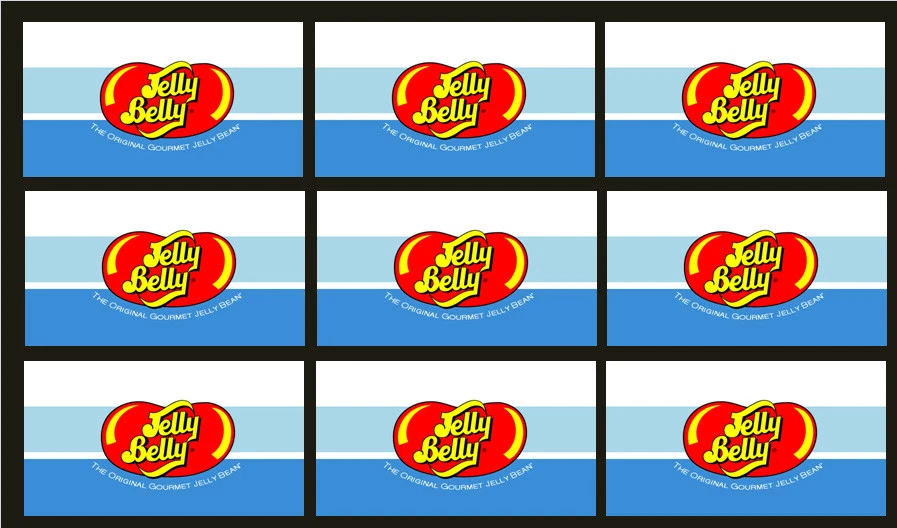 9 VENDSTAR 3000 VENDING MACHINE CANDY STICKERS LABEL  Free Shipping Jelly Belly - Image 1 of 1