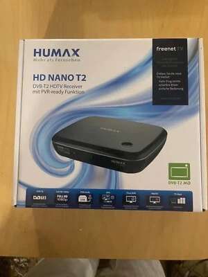 Humax HD NANO T2 DVB-T2 HD Receiver, DVB-T2 Receiver  #KT3610M- Neu Und Unben - Bild 1 von 3