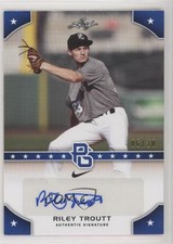 2015 Leaf Perfect Game National Showcase Blue /30 Riley Troutt #PG-RT1 Auto