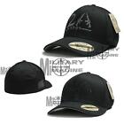 2nd Amendment 1791 AR-15 Style Flexfit Embroidered Black & Black on Gray Hat cap