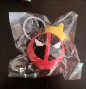 1x Jack in the Box (2024) Deadpool Wolverine Antenne Kugel Ornament Topper Neu USA - Bild 1 von 2