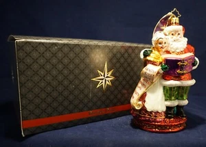 2013 CHRISTOPHER RADKO QUITE A TEAM 1016901 6.5" GLASS CHRISTMAS ORNAMENT - Picture 1 of 14