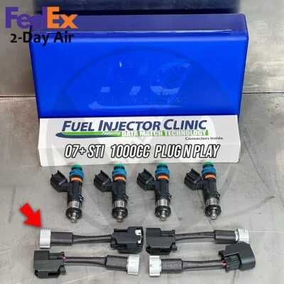 Inyectores clínicos de inyectores de combustible FIC 1000cc 07+ para Subaru WRX STi EJ257 Foto 1 de 4