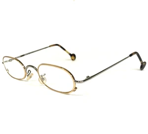 Vintage la Eyeworks Eyeglasses Frames NOMO 405451 Silver Gold Round 45-20-135 - Picture 1 of 11