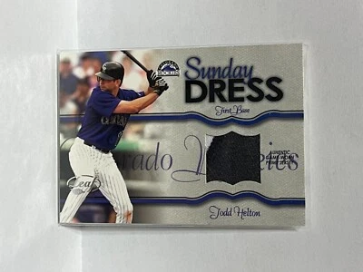 2003 Leaf Dress for Success Jersey - TODD HELTON (2-color patch) Foto 1 de 2