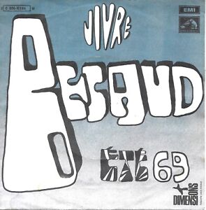 Gilbert Bécaud : Vivre (Eté 69)  [Vinyle 45 tours 7"] 1969 - TRES BON ETAT