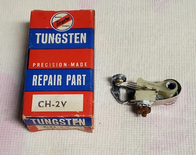 Набор вольфрамовых контактных точек высокой четкости CH2V 1962-72 Chrysler Dodge Imperial Plymouth - Изображение 1 из 2