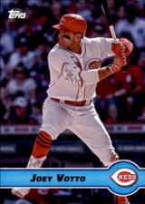Joey Votto 2022 Topps UK Edition 1997-98 Merlin Premier Redux #PG-16 Reds Insert