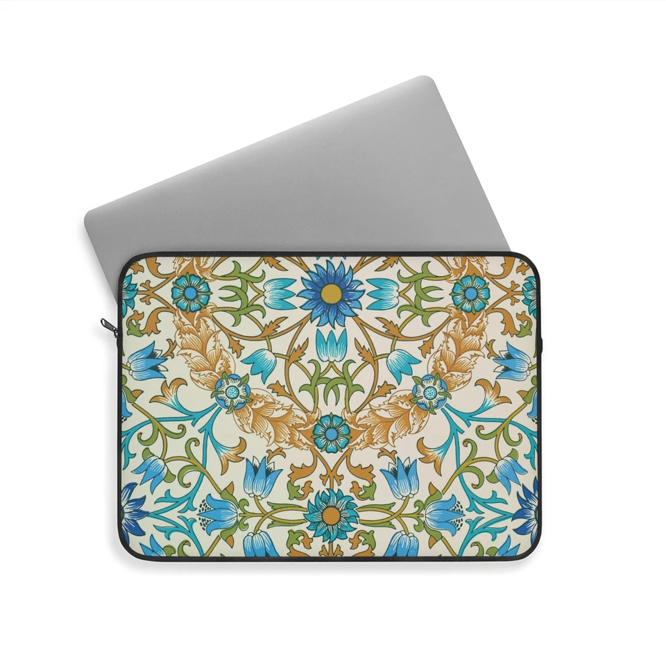 Funda para portátil - Elegante diseño floral vintage William Morris, elegante estuche tecnológico Foto 1 de 1