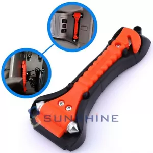Herramienta de martillazo de escape de emergencia de seguridad para automóvil para cortador de cinturón de seguridad rompeventanas - Imagen 1 de 12