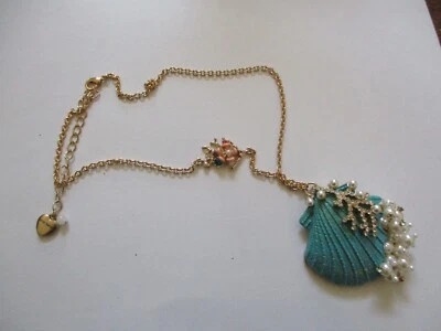 Collar de perlas de imitación Betsey Johnson concha Foto 1 de 4