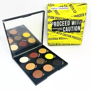 Colourpop X Shayla PROCEED WITH CAUTION Eyeshadow Palette Authentic New In Box - Picture 1 of 6